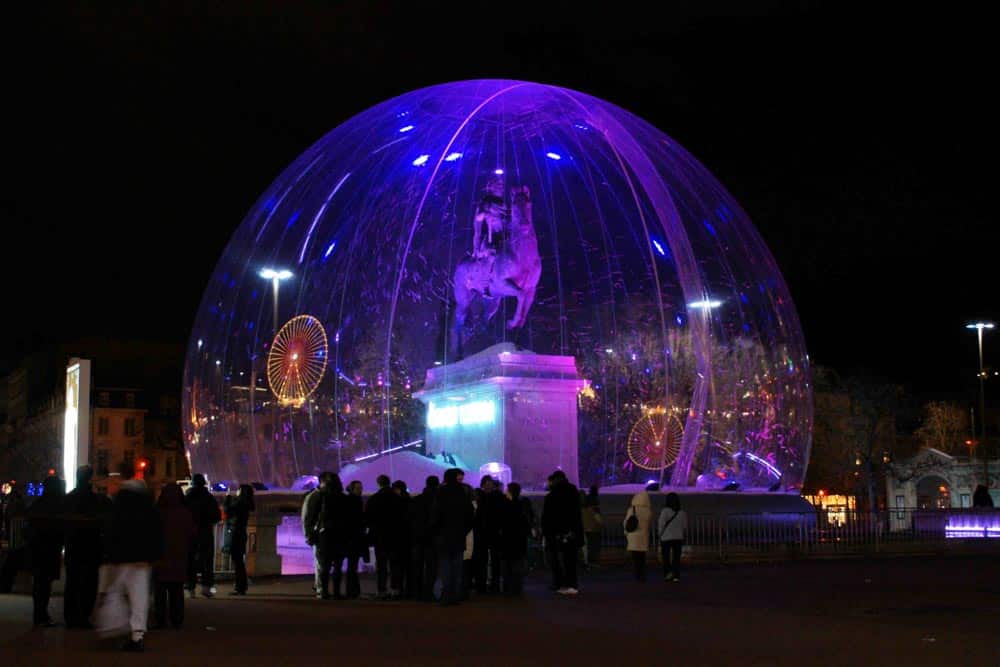 Location Dôme transparent, Bulle géante, igloo, sphere Lyon - Matériel de  réception à Lyon